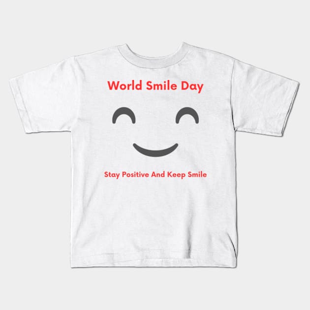 Smile Kids T-Shirt by YuYu